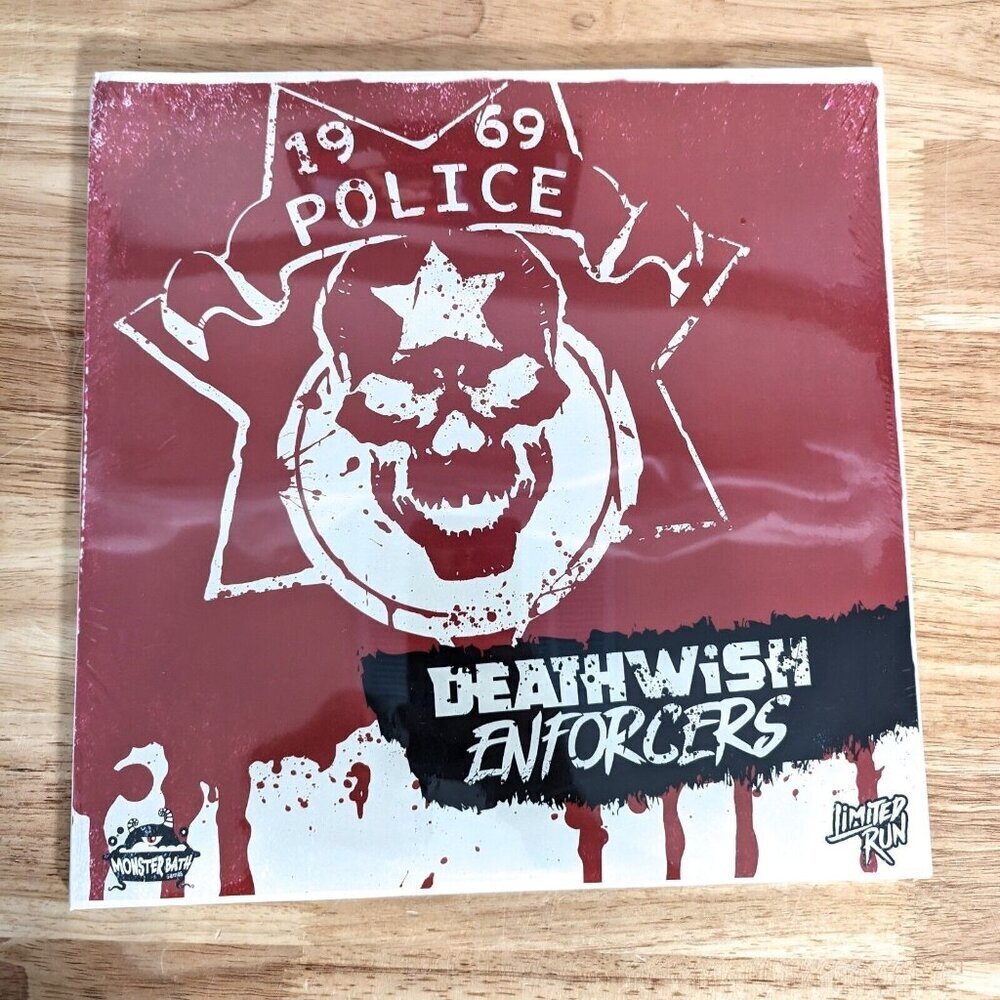 Deathwish Enforcers Official Vinyl Record Soundtrack LP Limited Run Games Sealed